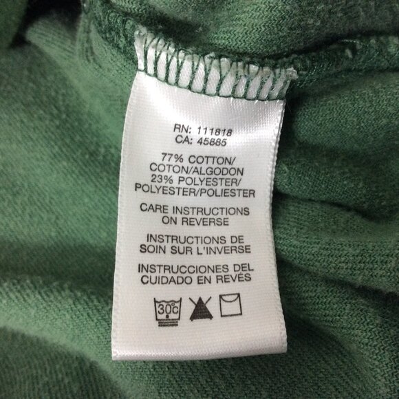 Forest Green Velour Zip Up Hoodie Y2K Michael Kors Small Christmas Cold Weather - Picture 5 of 5